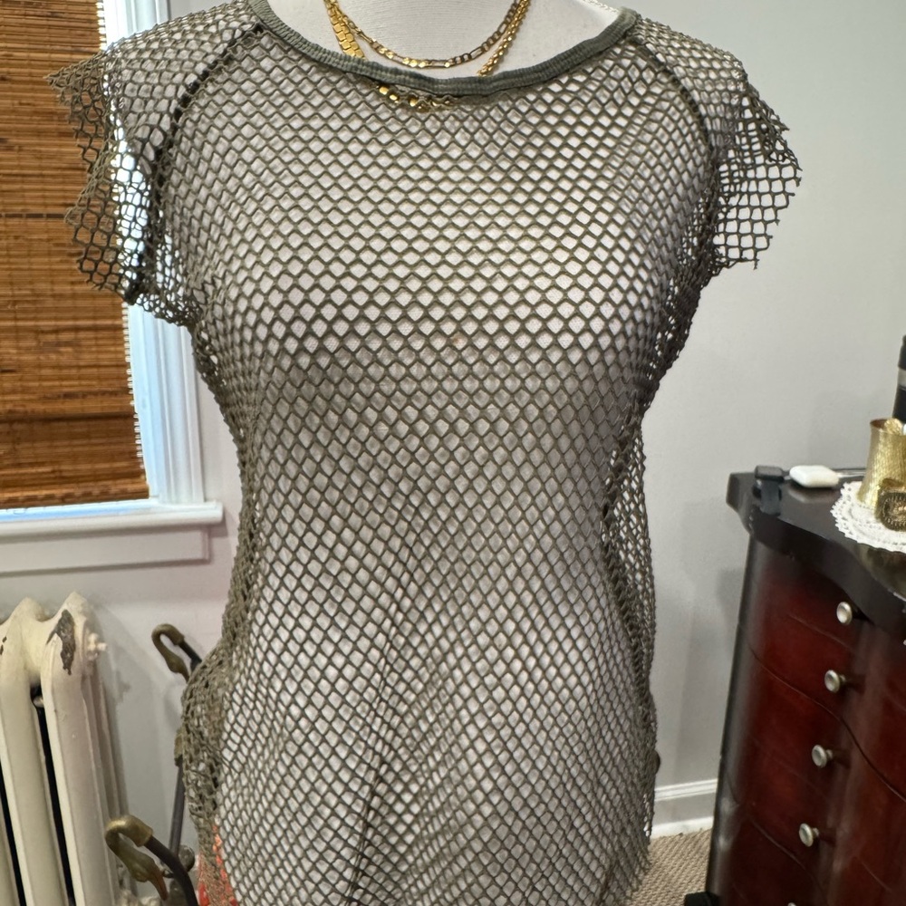 90’s Mesh Fishnet Top